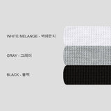 LMN リベット3ボタンワッフル半袖Tシャツ (3 colors)