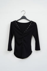 (W) Shu Snap Top (2color)