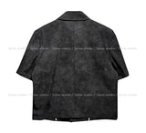 Merid minimal half blazer