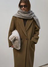WOOL DOUBLE OVERCOAT