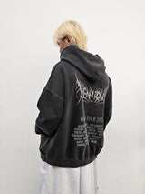 VENTIQUE ピグメントワールドツアーフーディー 3colors