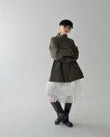 String oversized half field jacket