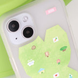 VILLAGE IN CLOVER phone case (smog jelly)