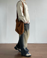 Dust Washed Denim Pants