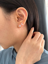 [925silver] Mini dot earring