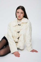 COZY FUR JACKET / WHITE