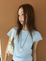 Starfish Code Necklace (1color) 
