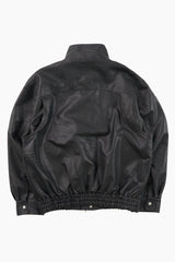 Glow oversized leather jakcet