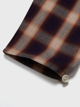 Curvy Line Shirt Brown