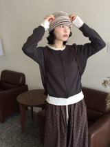 Freon Wool Round Cardigan