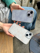 Nudy Lace MagSafe Silver Glass Bumper Case