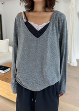 HOUSE DEEP V TEE (5color)