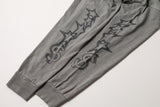 MOUSE LS TEE PIGMENT DYED - GREY