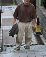 MP WASHED CURVED PANTS BG 