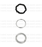 [4-SET] PETAL OBJECT RING