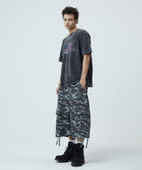 UTILITY CARGO CAMO SHORTS