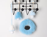 sky blue soft ribbon light