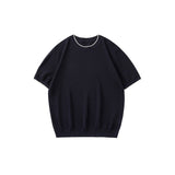 Noah Contrast Knit Tee