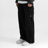 Poly Span Winter Cargo Pants - BLACK