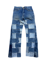 BLUE PATCHWORK DENIM