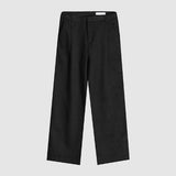 Boyle wide wool slacks