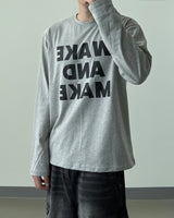 Text Regular Fit Long Sleeve