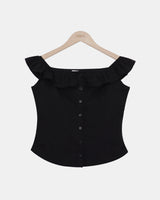 Rerang Frill Off-Shoulder Blouse