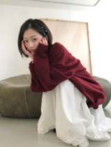 pua three-ribbon cancan frill sk