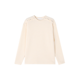 Deir shoulder snap long sleeve