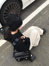 ポールスタードットコットンバルーンパンツ（2c)