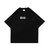 PEANUT STAIN - ブー ブラック オーバーサイズ Tシャツ