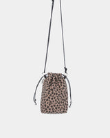 Leopard mini bag - CAMEL