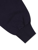 UNISEX Two-Tone Blur Emborogo Hood Zip-Up Navy (FCF1ZP323M)