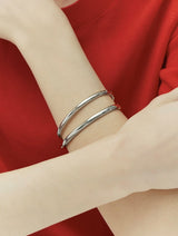 26SS★ [Premium Plating] Essence AB(W) Metal Slim Bangle