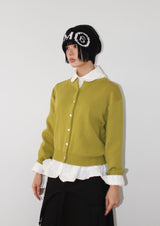 (WOOL) WEEKDAY KNIT CARDIGAN