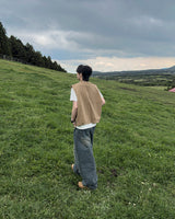 ブラントダメージバルーンデニムパンツ