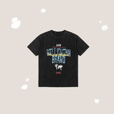 [Y2K, Hip*] ティズピグメントグラフィックショートスリーブTシャツ (1 color)