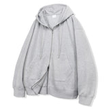 2way Oversized Zip-Up Hoodie - 2COLOR