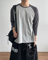Pitch Slub Three Quarter Sleeve T