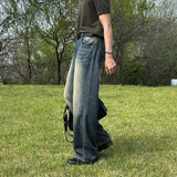 LMN Air Cool Vintage Semi-Wide Denim Pants (2 colors)
