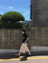 スウィート セミクロップ ショートスリーブ Tシャツ 6C