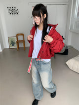 SAND WASHED WIDE JEANS (2C)