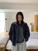 カオリドットフリル半袖Tシャツ