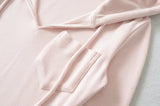 Rosie Pocket V-Neck Hood Top