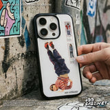 Hip Pixel B-Boy Epoxy Bumper iPhone Case