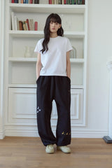 26SS★ Animal Stitch Sweatpants
