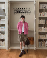 デュエルサマーピンタックハーフスラックス