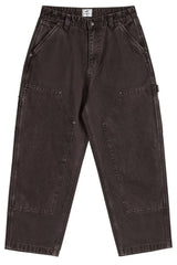15oz ウォッシュドキャンバスダブルニートラウザーズ