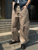 D-ring puttige curved pants