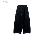 Latter Cargo String Wide Pants